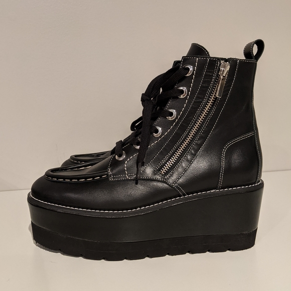 NEW Free People Maverick Wedge boots - Picture 7 of 8